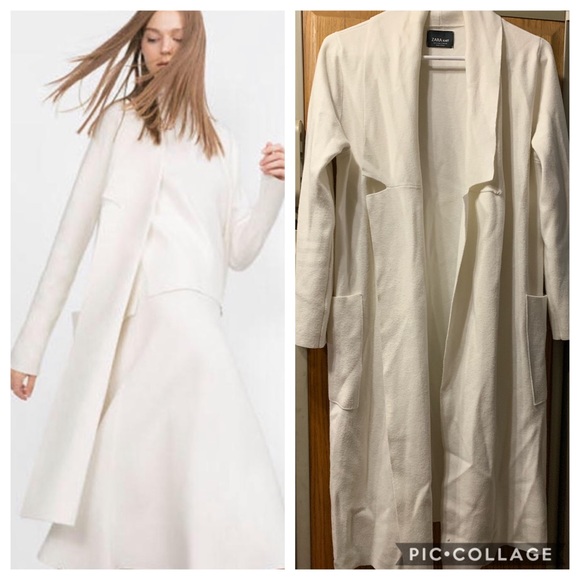 duster jacket zara